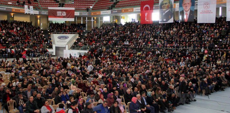 Kayseri'de, TOKİ konutlarının sahipleri kurayla belirlendi