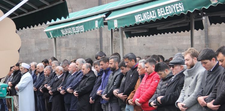 Kayseri'de, İdlib şehitleri için gıyabi cenaze namazı