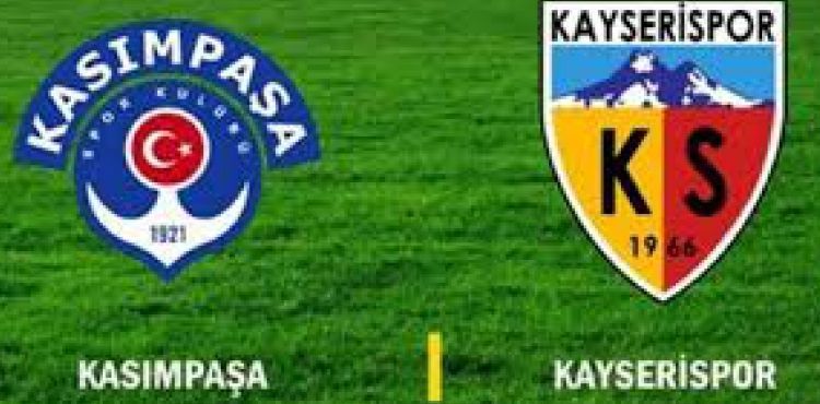 Kasımpaşa, sahasında ağırladığı HES Kablo Kayserispor’u 5-1 mağlup etti.