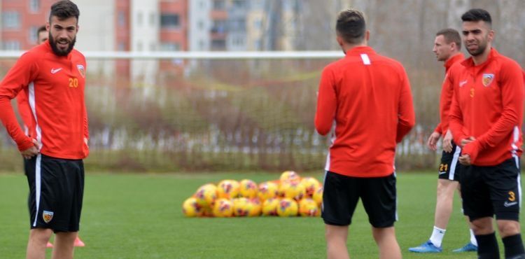 Kayserispor'da Yeni Malatyaspor maçı hazırlıkları sürdü