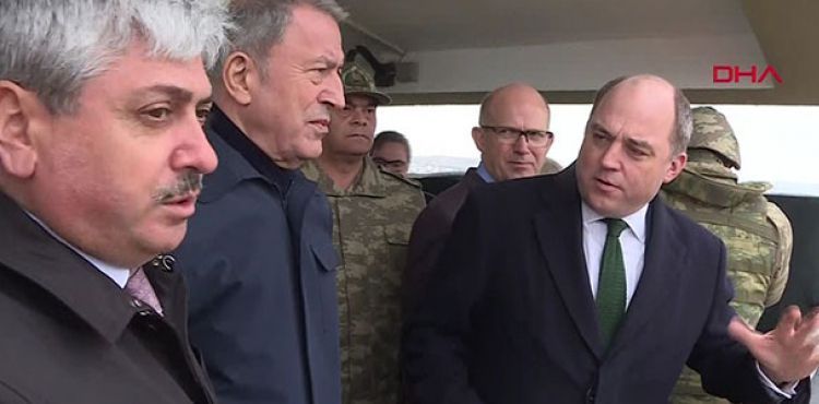 Bakan Akar: Rus heyeti ile imzalanan metin yürürlüğe girdi, ilk devriye 15 Mart'ta