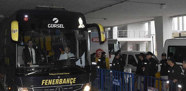 Fenerbahçe kafilesi Konya'da