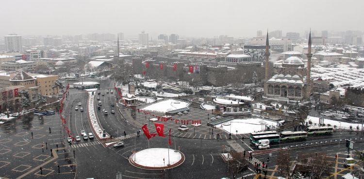 Kayseri'de koronavirs sessizlii