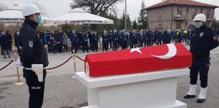 Kayseri'de kazada ölen Asayiş Şube Müdürü, toprağa verildi