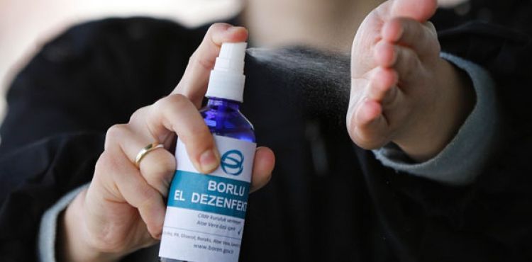 Cilt dostu borlu el dezenfektanında geri sayım başladı