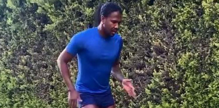 Denizlispor'da Rodallega sıkı çalışıyor