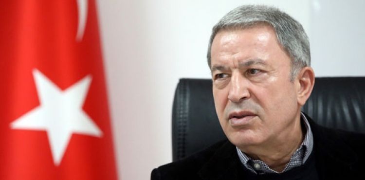 Bakan Akar'dan şehit asker için başsağlığı mesajı