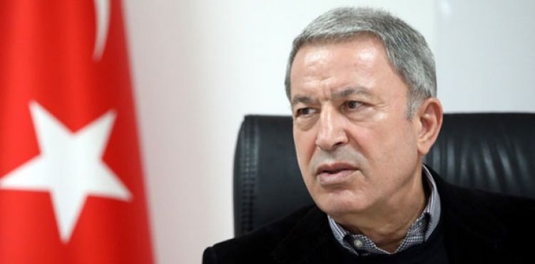 Bakan Akar'dan şehit asker için başsağlığı mesajı
