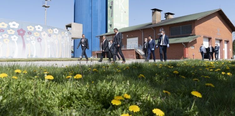 BAŞKAN BÜYÜKKILIÇ ARITMA TESİSİNİ İNCELEDİ