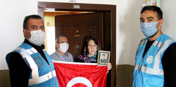 BAŞKAN YALÇIN’DAN ŞEHİT YAKINLARI VE GAZİLERE BAYRAM HEDİYESİ