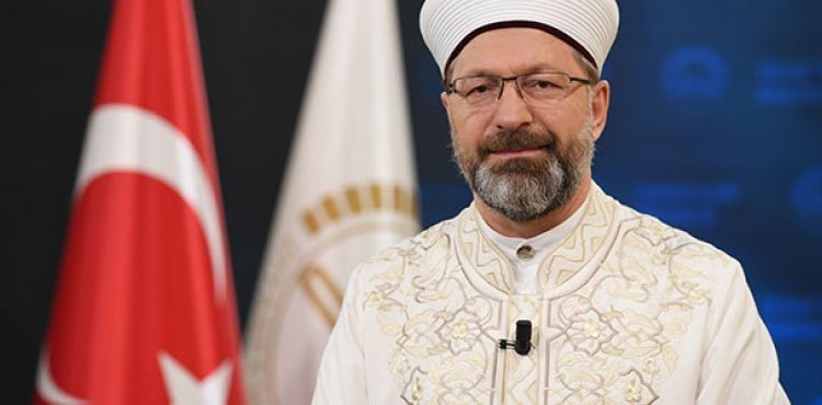 Diyanet leri Bakan Erba'tan 'Kadir Gecesi' mesaj