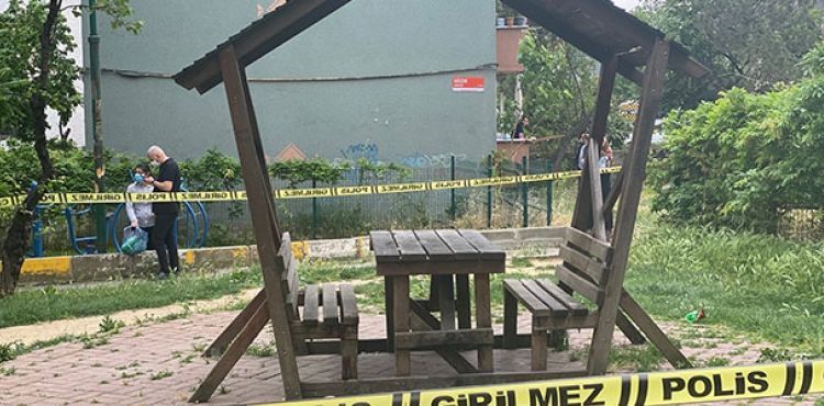 Ataşehir'de parkta baba oğlunu öldürdü