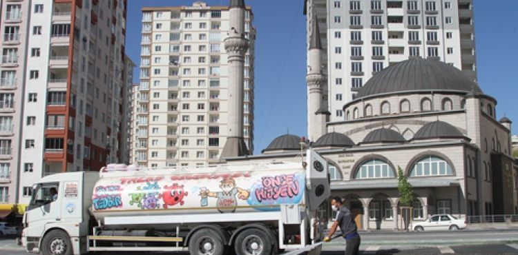 TALAS’TA CUMA HAZIRLIKLARI TAMAM