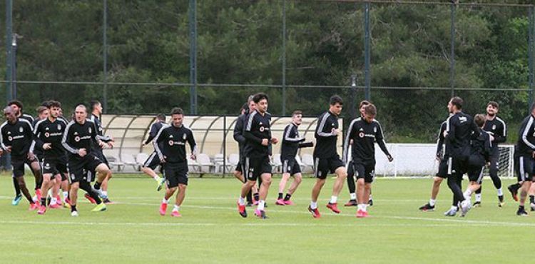 Beşiktaş günü tek antrenmanla tamamladı
