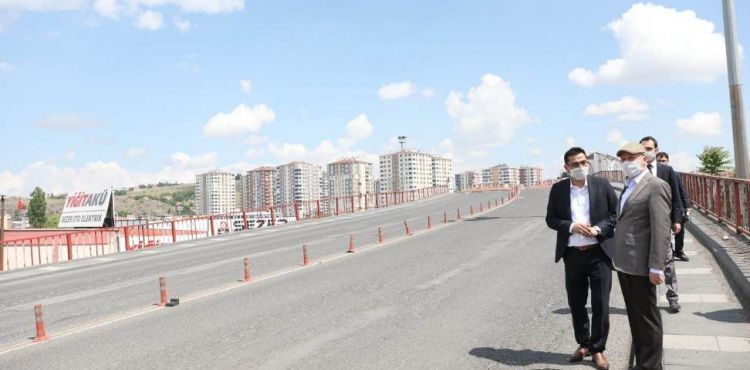 KOCASİNAN'DA ULAŞIM AĞI DAHA KONFORLU VE GÜVENLİ HALE GELİYOR