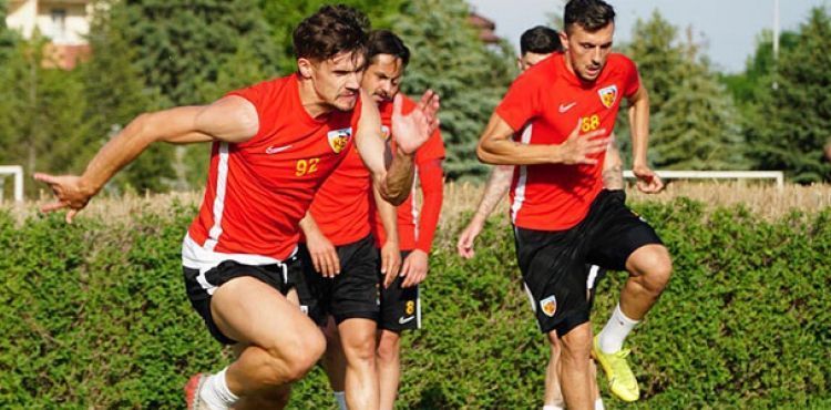 Kayserispor taktik çalıştı