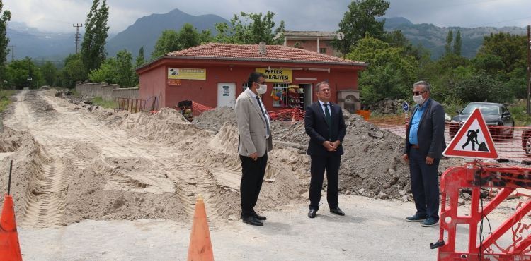 HACILAR’DA ÇALIŞMALAR HIZ KESMEDEN DEVAM EDİYOR