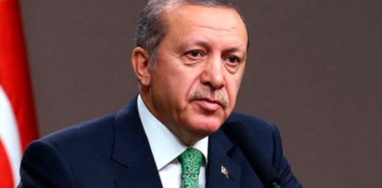 Erdoğan'dan, depremde şehit olan güvenlik korucusunun ailesine başsağlığı mesajı