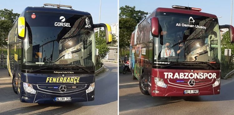Dev maç öncesinde takımlar stada geldi; işte ilk 11'ler
