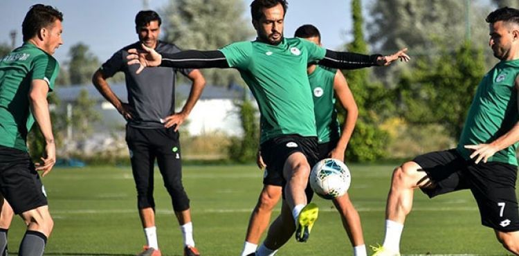 Konyaspor, Beşiktaş maçının hazırlıklarını sürdürdü