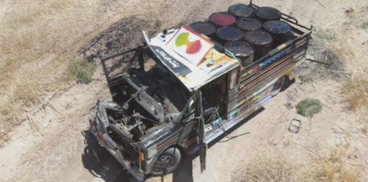 MSB: Komandolar bomba yüklü kamyoneti vurarak durdurdu, büyük bir facia önlendi