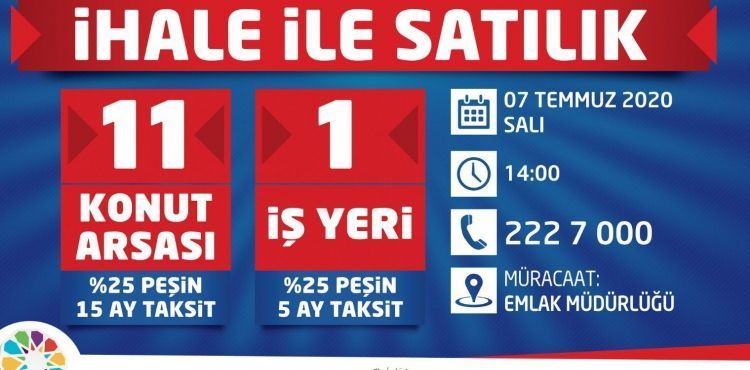 KOCASİNAN’DAN 15 AY TAKSİTLİ YATIRIM FIRSATI
