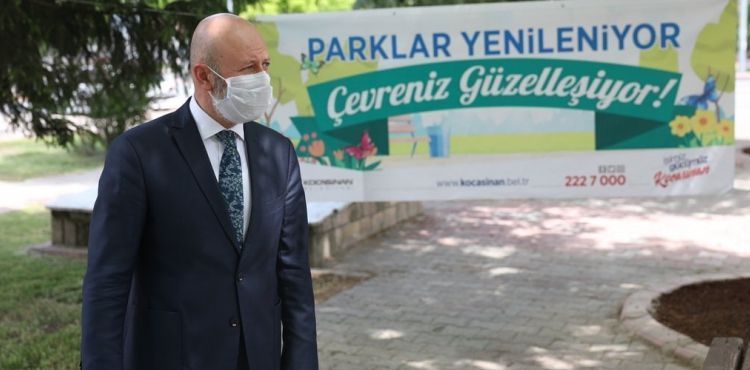 PARKLAR YENİLENİYOR, KOCASİNAN GÜZELLEŞİYOR
