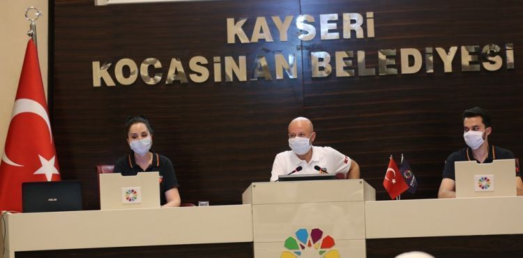 KOCASİNAN BELEDİYE MECLİSİ’NDEN KAYSERİSPOR’A HEP DESTEK TAM DESTEK
