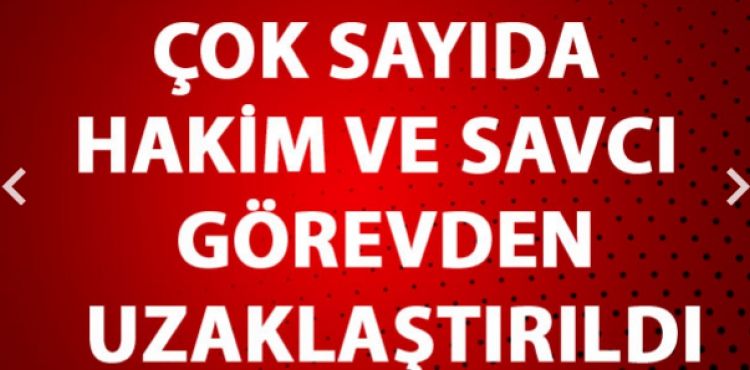 HSK, 26 hakim ve savcıyı görevden uzaklaştırdı