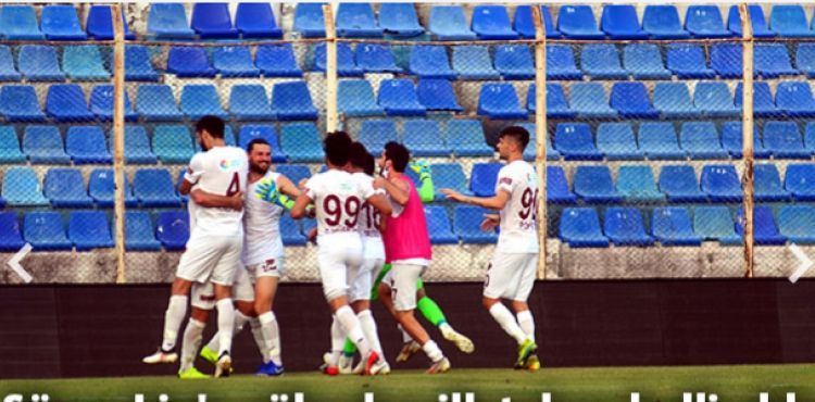 TFF 1'inci Lig'de Hatayspor şampiyon olarak Süper Lig'e yükseldi