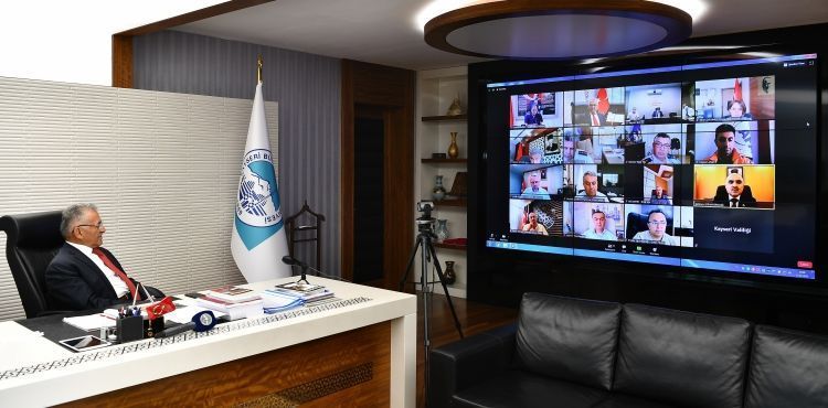BÜYÜKKILIÇ, İL PANDEMİ KURULU TOPLANTISINA KATILDI