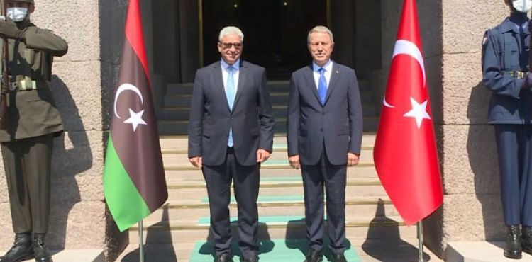 Bakan Akar, Libya İçişleri Bakanı ile görüştü