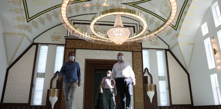 CAVİT YURTTAŞ CAMİ AÇILIŞA HAZIR