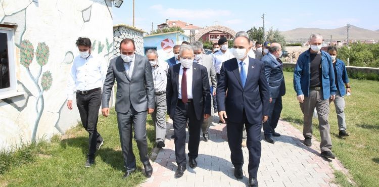 BAŞKAN BÜYÜKKILIÇ İNCESU’DA MUHTARLARLA GÖRÜŞTÜ