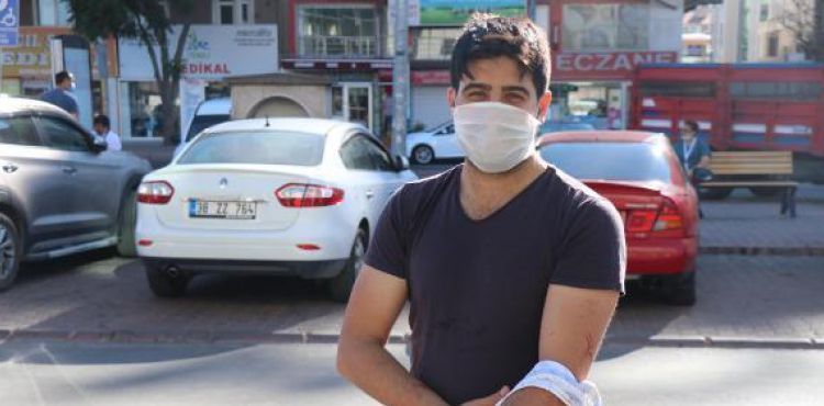 Kayseri'de acemi kasaplar hastanelere koştu