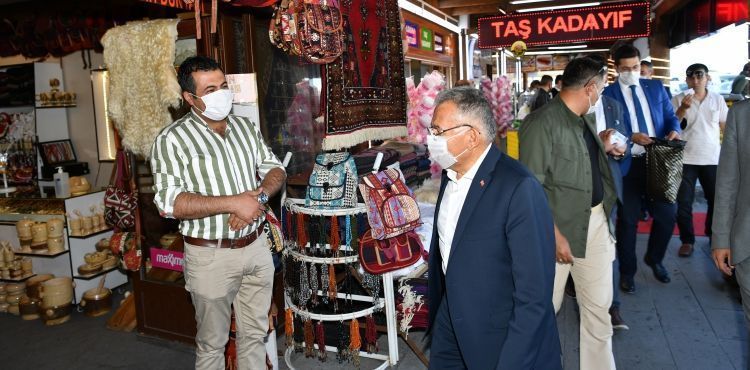BAŞKAN BÜYÜKKILIÇ UYARILARINA ERCİYES’TE DEVAM ETTİ