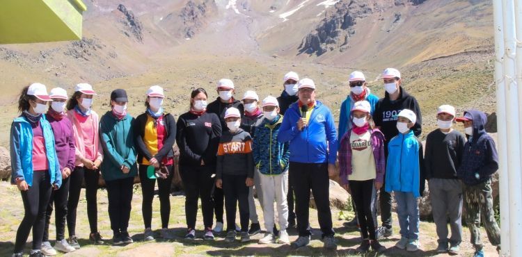 26’NCI SÜTDONDURAN KAMPI VE ERCİYES ZİRVE TIRMANIŞI BAŞARI İLE TAMAMLANDI