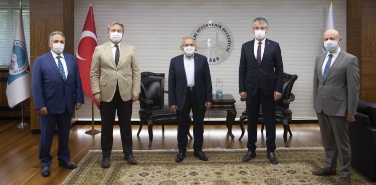 BÜYÜKŞEHİR’DE “BAŞKANLAR” TOPLANTISI
