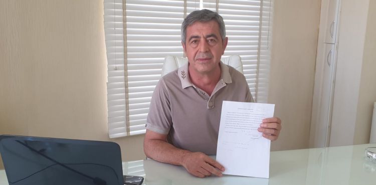 İYİ PARTİLİ KAZIM YÜCEL ÇÖP TRANSFER MERKEZİNE İTİRAZ ETTİ