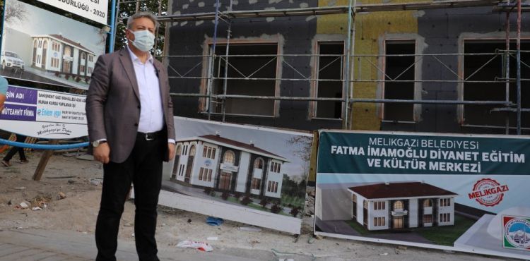 Başkan Dr. Palancıoğlu; Fatma İmamoğlu Kuran kursu inşaat alanında incelemelerde bulundu…
