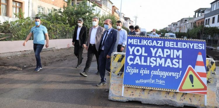Başkan Dr. Palancıoğlu; “Danışmentgazi de yollar seri ve güvenli hale getiriliyor”