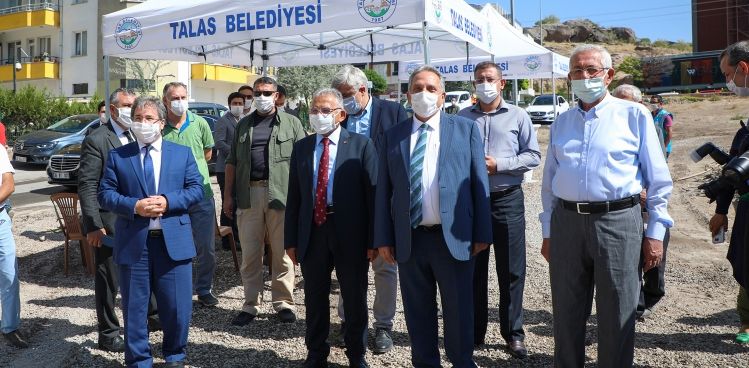TALAS’TA YENİ AİLE SAĞLIĞI MERKEZİ’NE İLK HARÇ KONDU