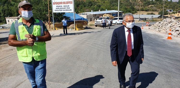 BAŞKAN BÜYÜKKILIÇ ‘TAN YOL DENETİMİ