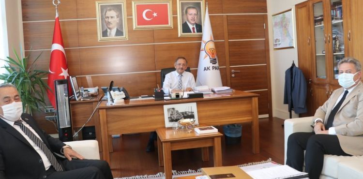 Başkan Dr. Palancıoğlu, bir dizi temaslar için Ankara da