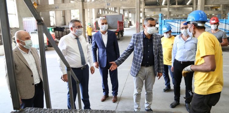 KAYSO’dan Kayseri OSB’de Covid-19 Denetimi