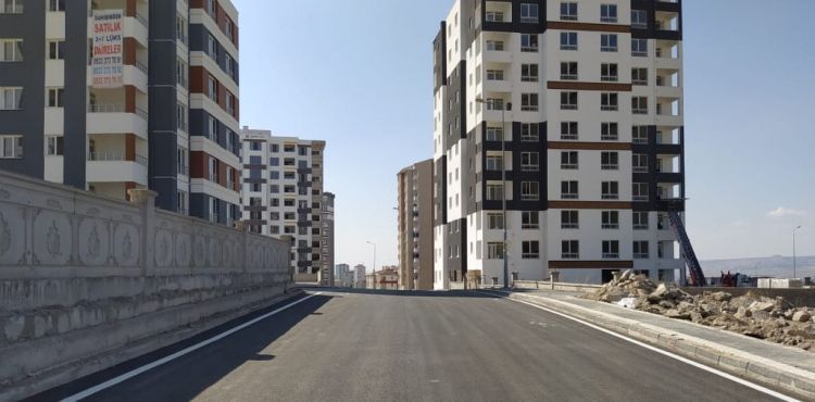 Başkan Dr. Mustafa Palancıoğlu“iki mahalle de toplam 5800 metre yol asfaltlandı”