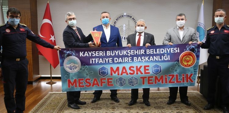 BÜYÜKKILIÇ’A İTFAİYE HAFTASI ZİYARETİ