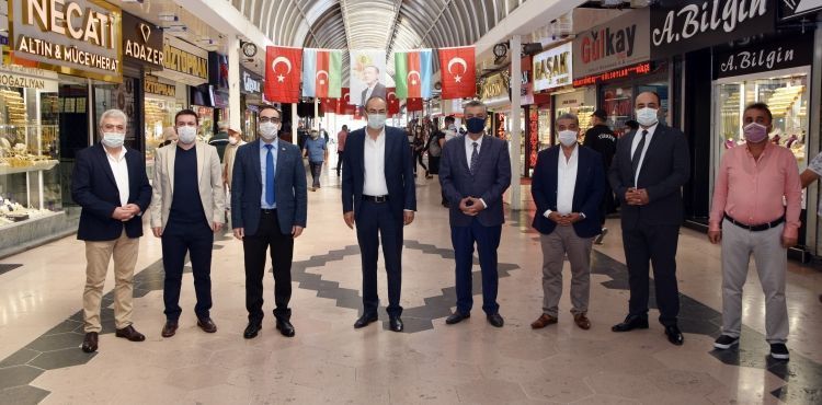 KTO BAŞKANI GÜLSOY’DAN KAZANCILAR ÇARŞISI’NDA DENETİM!