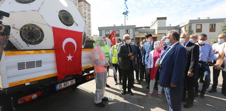 TALAS BELEDİYESİ ARAÇ FİLOSUNU GÜÇLENDİRİYOR