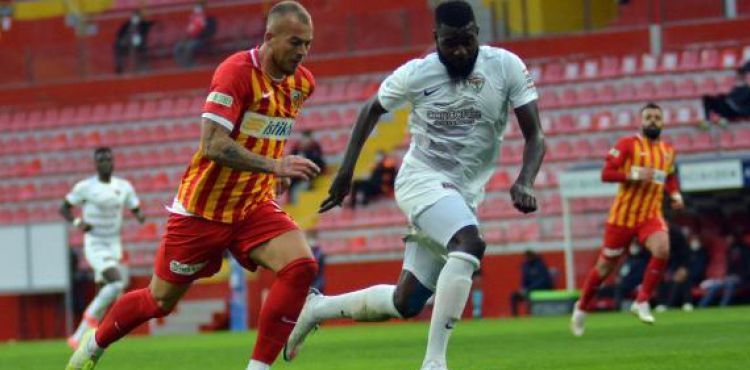 Hes Kablo Kayserispor - Atakaş Hatayspor: 0-1